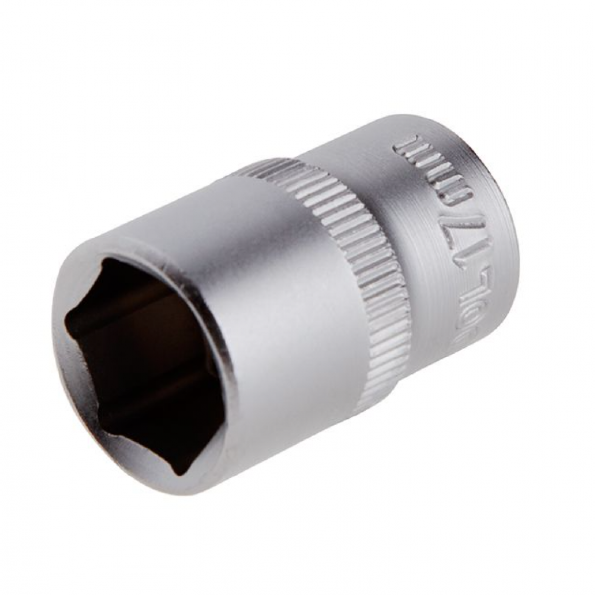 Головка шестигранная Intertool 17мм x 1/2" матовая (ET-2017) Головка шестигранная Intertool 17мм x 1/2" матовая (ET-2017)