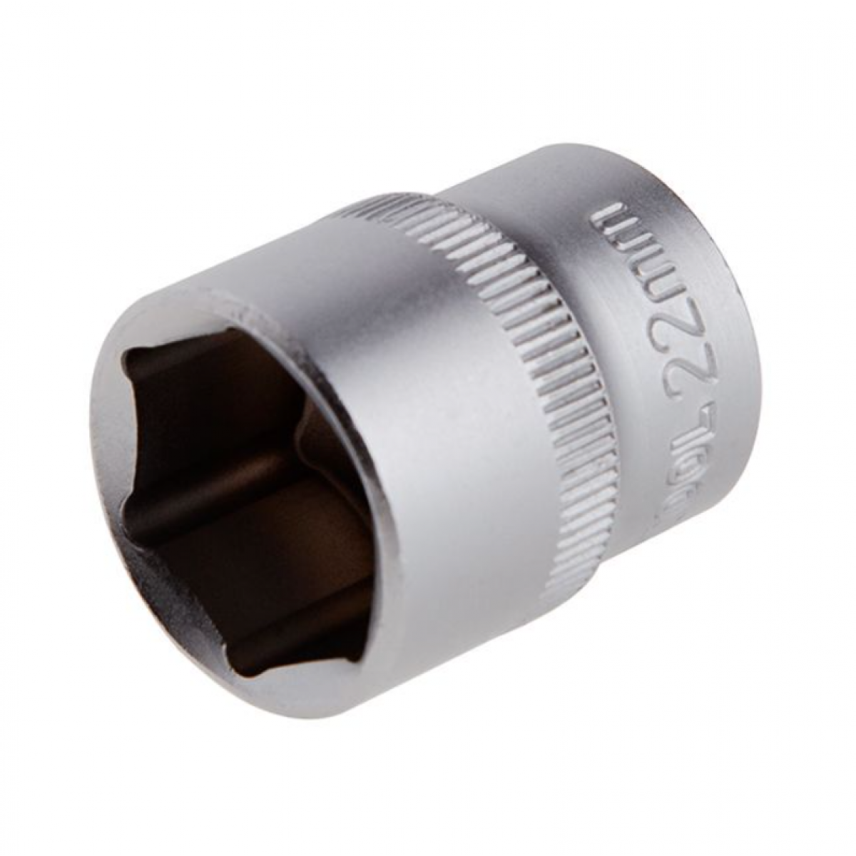 Головка шестигранная Intertool 22мм x 1/2" матовая (ET-2022) Головка шестигранная Intertool 22мм x 1/2" матовая (ET-2022)