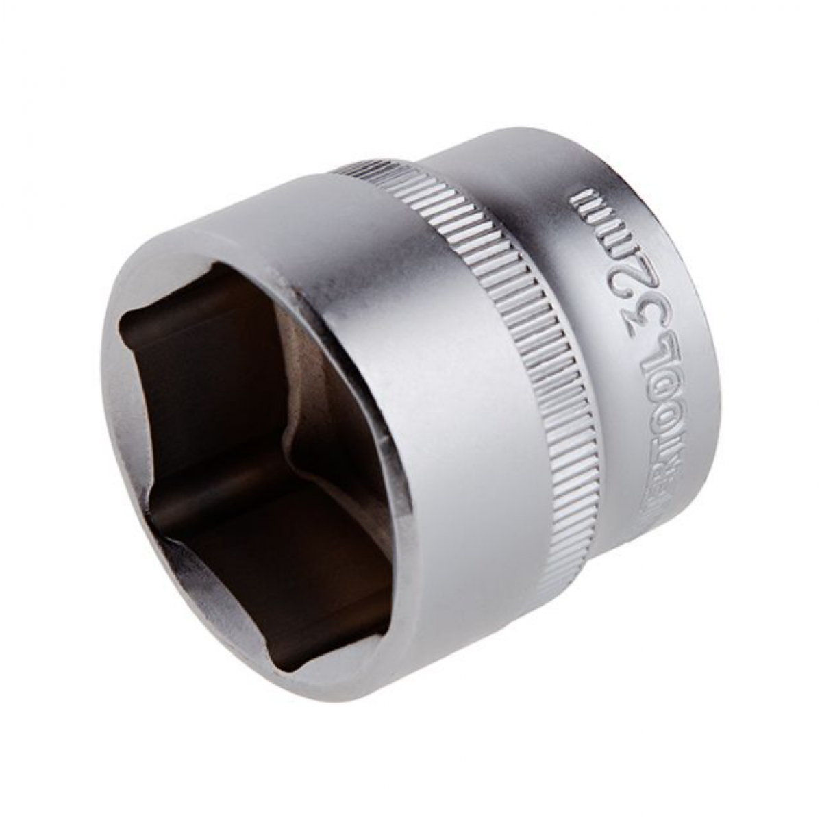 Головка шестигранная Intertool 32мм x 1/2" матовая (ET-2032)
