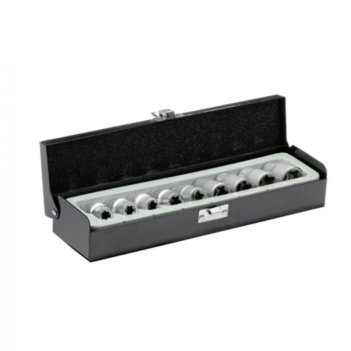 Набор головок Torx 1/2" Intertool 9 шт. (E10-E24) (ET-6014)