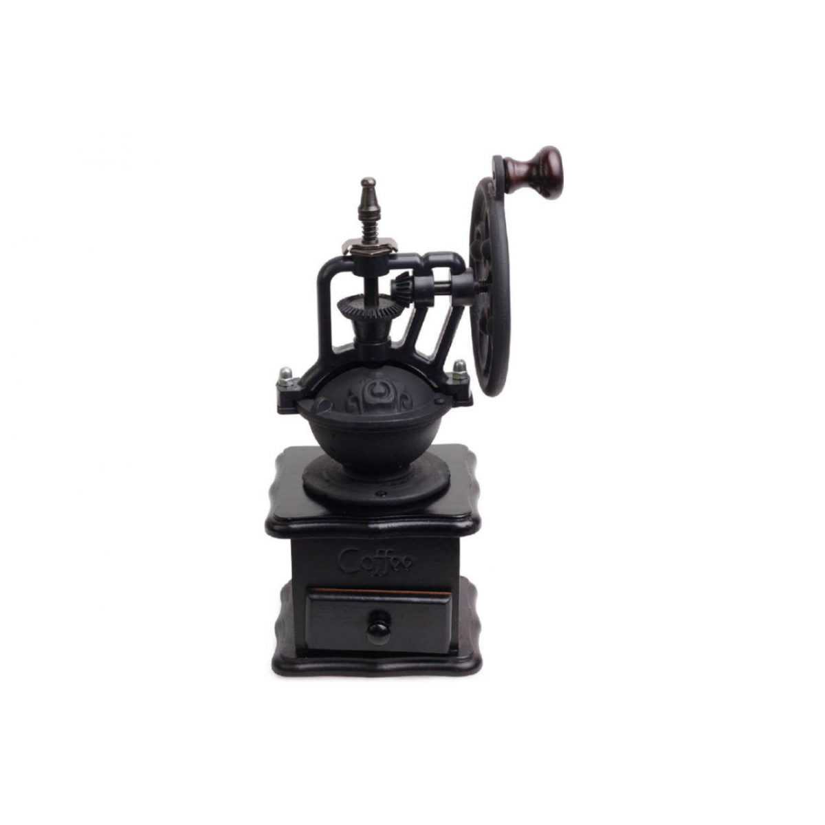 Кофемолка ручная Kamille 265 мм чугунная (7017) коричневая Кофемолка ручная Kamille 265 мм чугунная (7017) коричневая