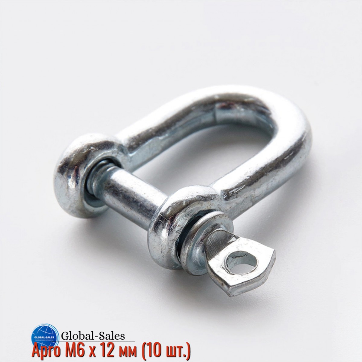 Карабин U-образный Apro М6 х 12 мм (CU-612) (10 шт.)