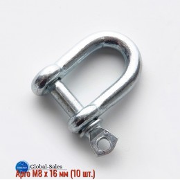 Карабин U-образный Apro М8 х 16 мм (CU-816) (10 шт.)