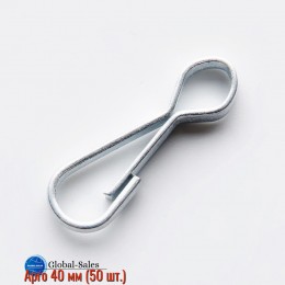 Карабин пружинный Apro 40 мм (SHS-40) (50 шт.)