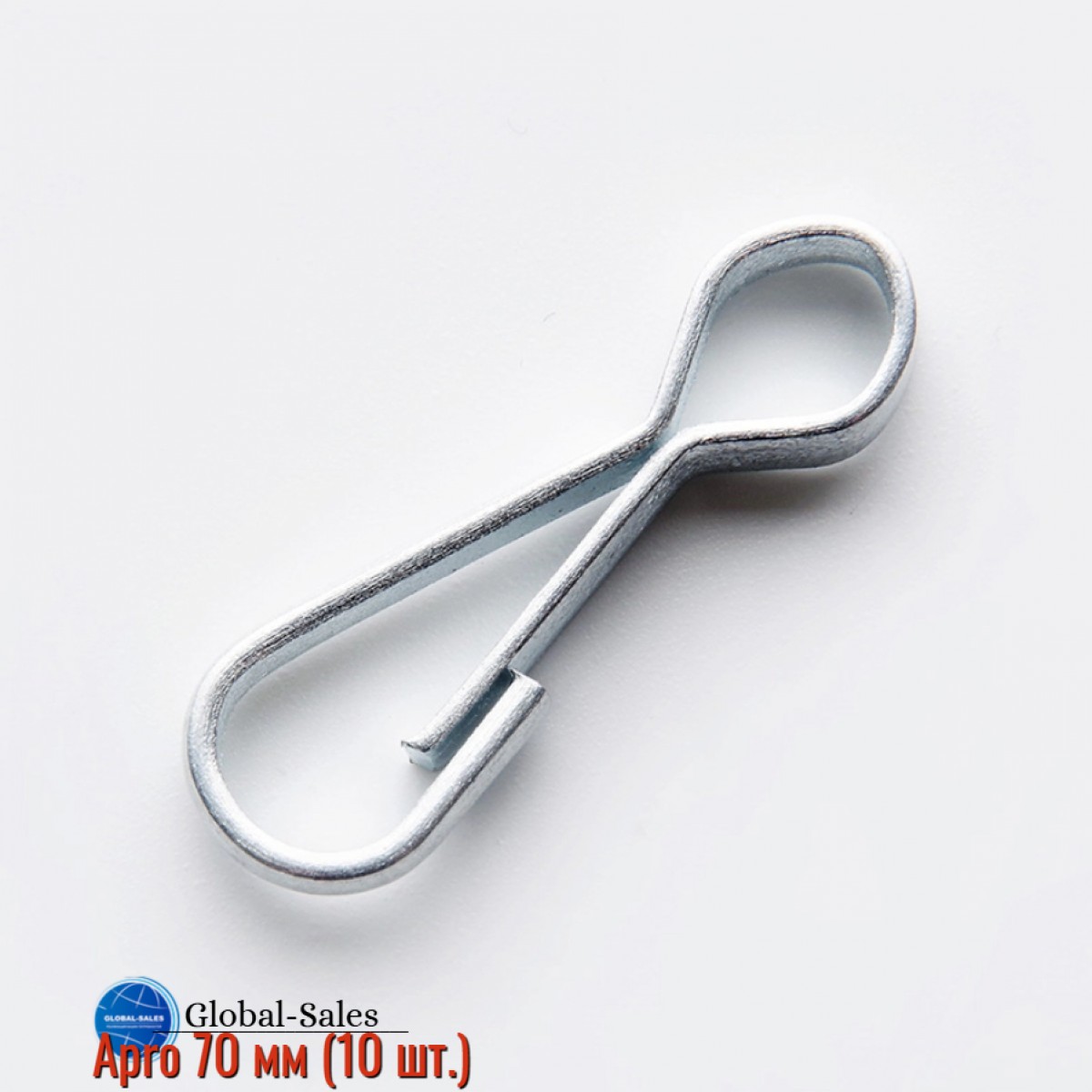 Карабин пружинный Apro 70 мм (SHS-70) (10 шт.)