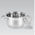 Кастрюля нержавеющая Maestro 220 x 5.1 л (MR-3512-22)