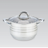 Кастрюля нержавеющая Maestro 240 мм x 6.5 л (MR-3513-24)