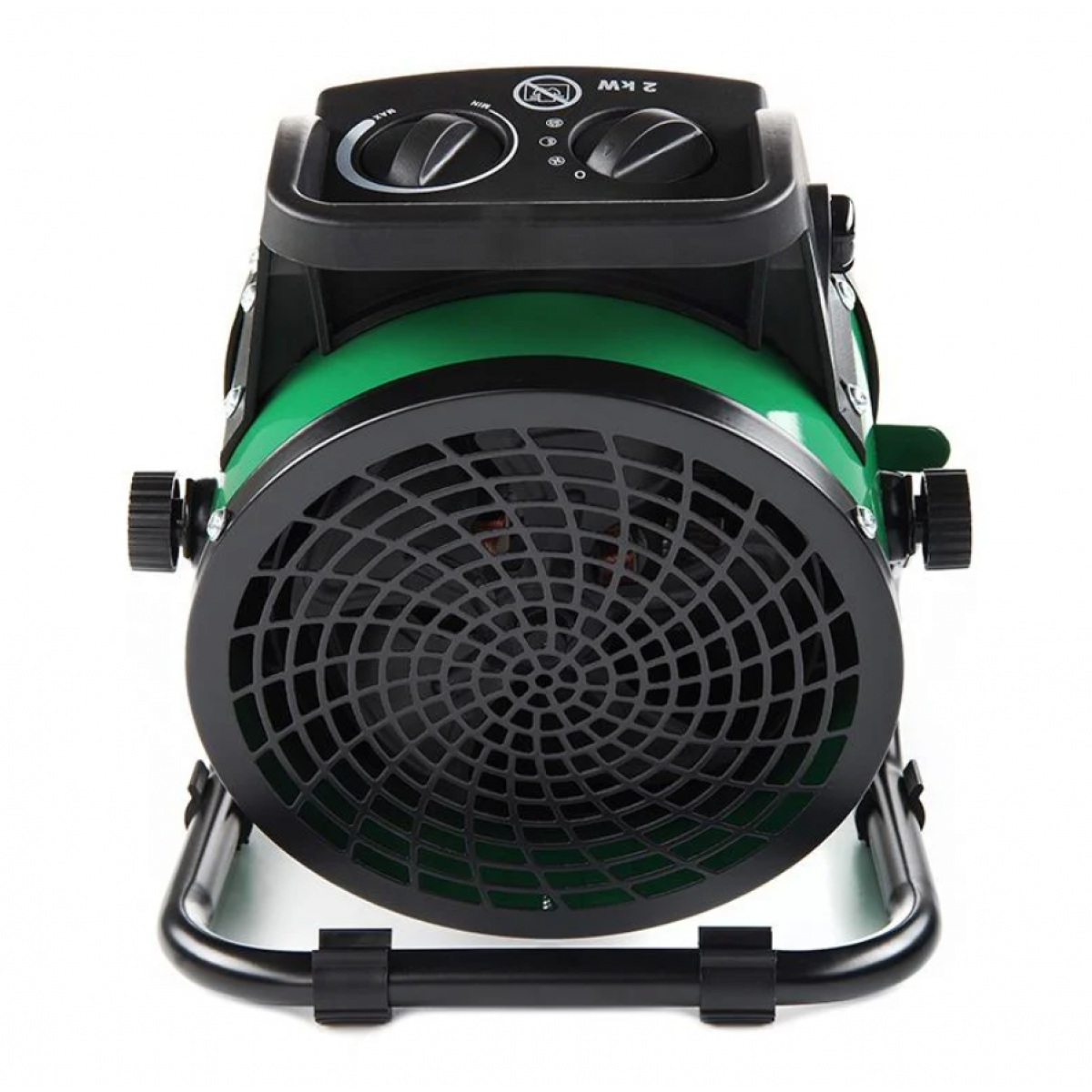 Тепловентилятор керамический Apro 2000Вт EFH-20 (899502) черно - зеленый