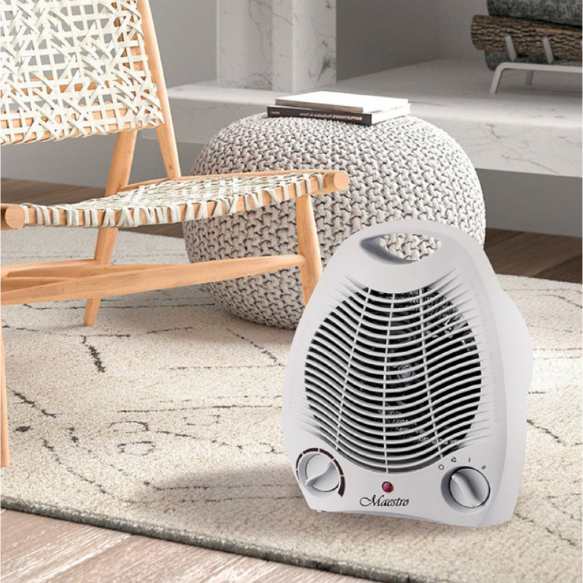 Тепловентилятор спиральный Maestro MR-920-Grey (MR-920-GREY)