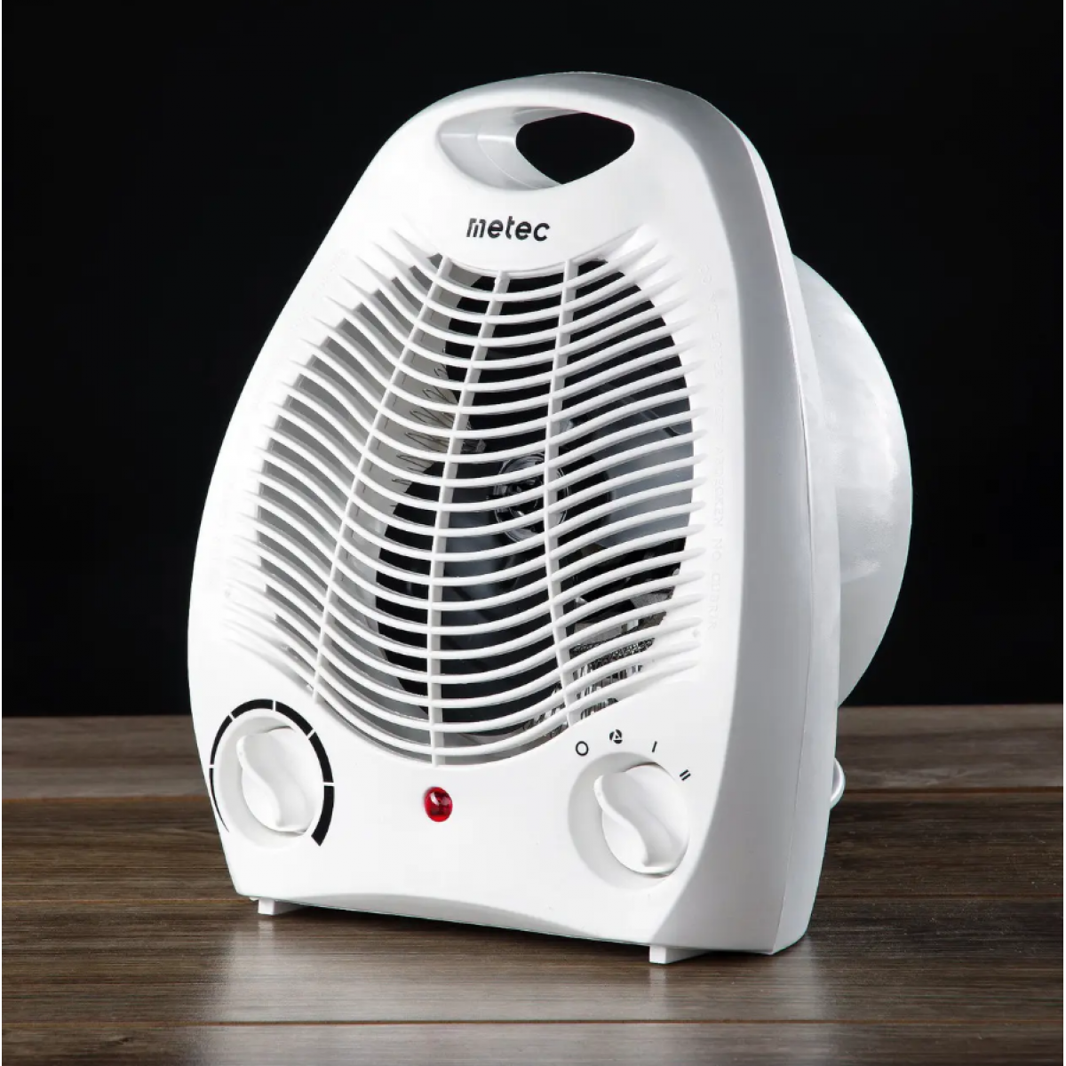 Тепловентилятор спиральный Metec 2000Вт FH-01 (700100) белый