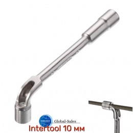 Ключ торцевой L-образный с отверстием Intertool 10 мм (HT-1610)