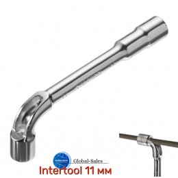 Ключ торцевой L-образный с отверстием Intertool 11 мм (HT-1611)