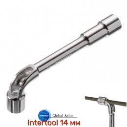 Ключ торцевой L-образный с отверстием Intertool 14 мм (HT-1614)