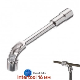 Ключ торцевой L-образный с отверстием Intertool 16 мм (HT-1616)