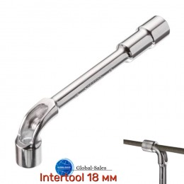 Ключ торцевой L-образный с отверстием Intertool 18 мм (HT-1618)