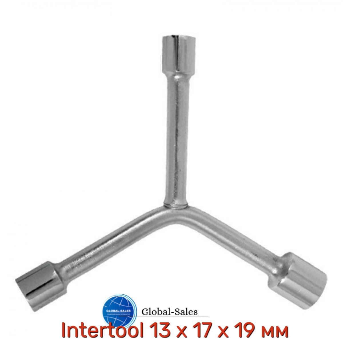 Ключ торцевой Y-образный Intertool 13 x 17 x 19 мм (HT-1640)