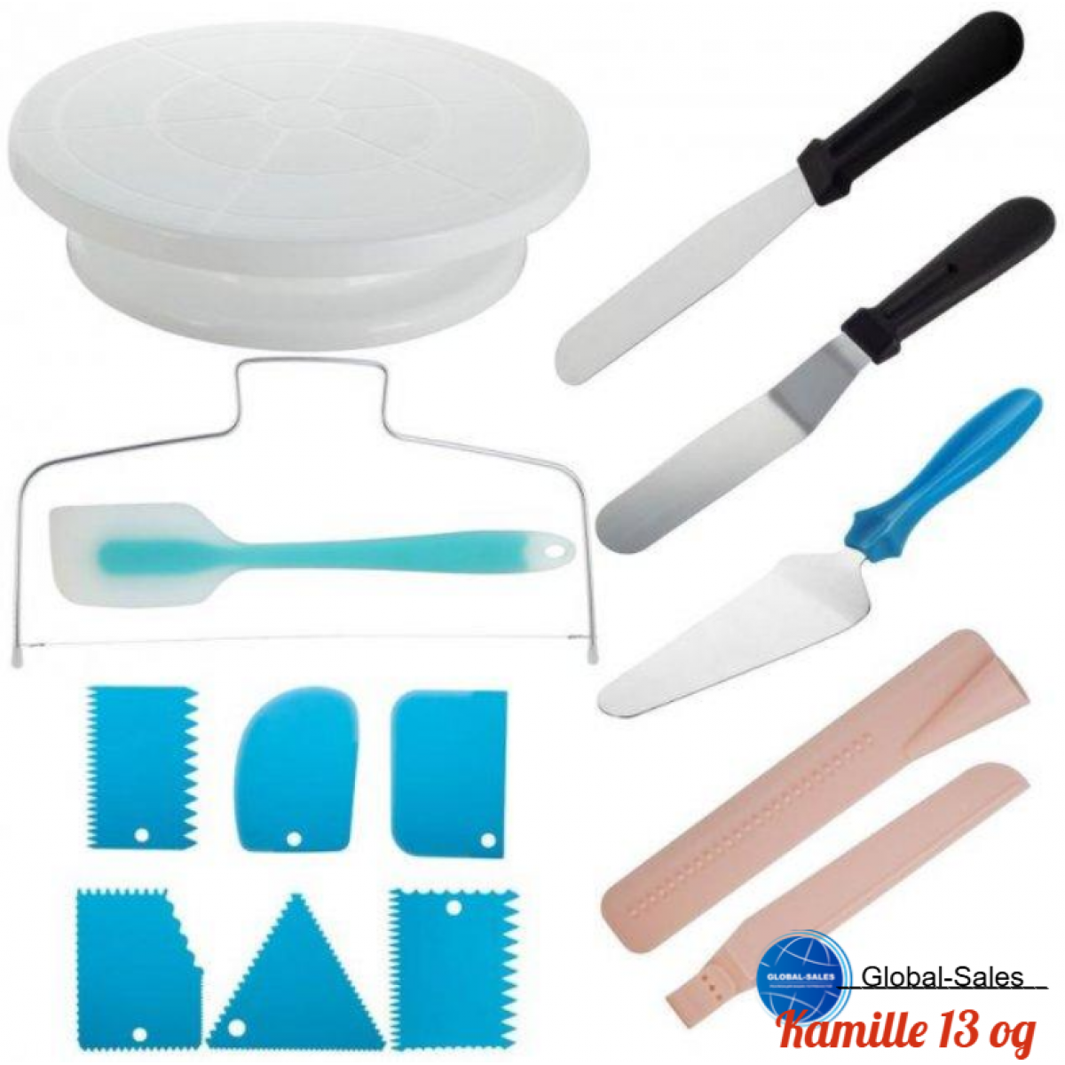 Набор кондитерский Kamille 13ед (7826) Набор кондитерский Kamille 13ед (7826)