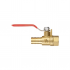 Кран шаровый воздушный Intertool 1/4"В x 12 мм (PT-1891)