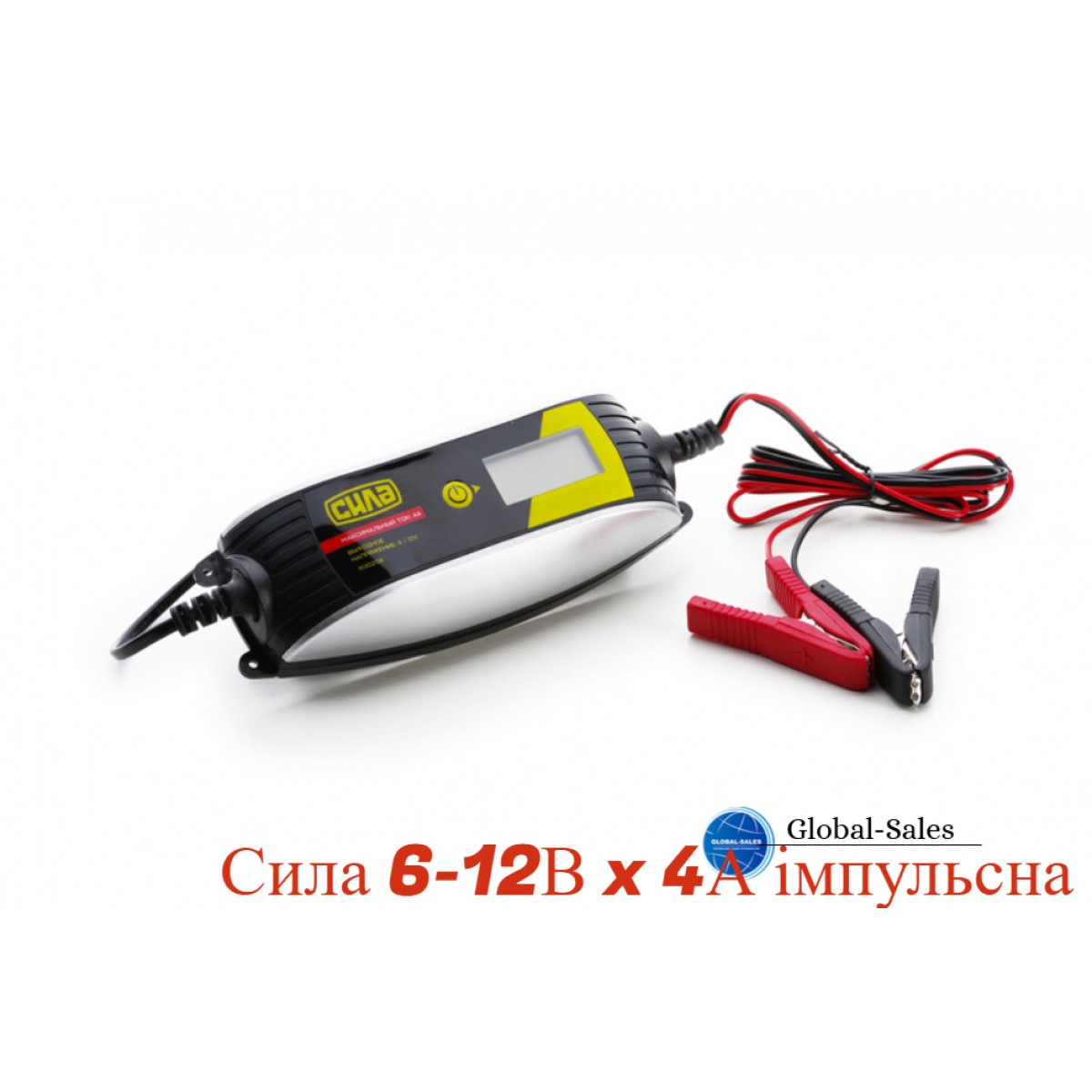 Зарядное устройство Сила 6-12В x 4А импульсное (900208) Зарядное устройство Сила 6-12В x 4А импульсное (900208)