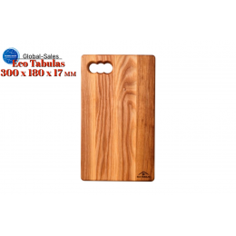 Доска разделочная Eco Tabulas 300 x 180 x 17мм с отверстием (ас02) Доска разделочная Eco Tabulas 300 x 180 x 17мм с отверстием (ас02)