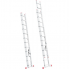 Лестница 2-х раскладная Intertool 5930 мм х 2x12 ступеней (LT-0212) алюминиевая Лестница 2-х раскладная Intertool 5930 мм х 2x12 ступеней (LT-0212) алюминиевая