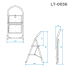 Стремянка Intertool 890 мм x 2 ступени 350 x 220 мм (LT-0036) сталь Стремянка Intertool 890 мм x 2 ступени 350 x 220 мм (LT-0036) сталь