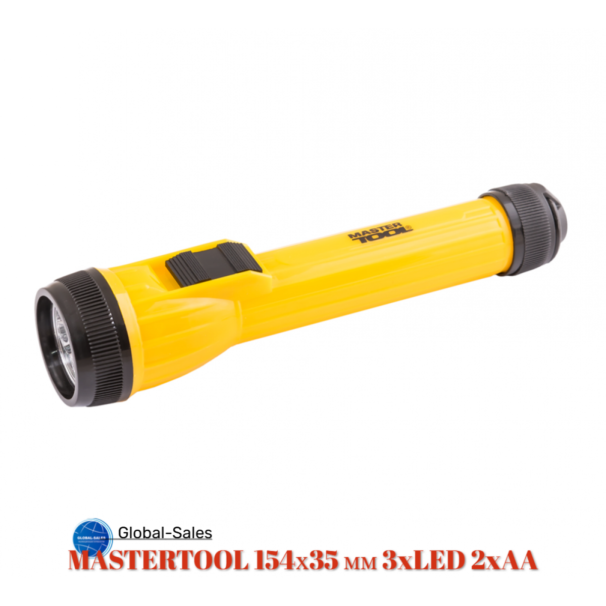 Фонарь ручной Mastertool 3LED x 1 Вт (94-0800)