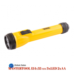 Фонарь ручной Mastertool 3LED x 1 Вт (94-0800)