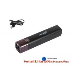 Фонарь ручной Vertvoll Li-Ion 1200мAч повербанк (RX-8002)