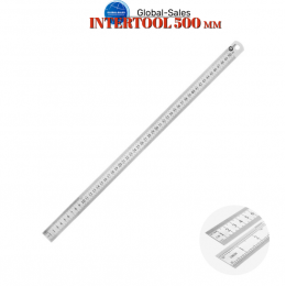 Линейка Intertool нержавейка 500 мм (MT-2005) Линейка Intertool нержавейка 500 мм (MT-2005)