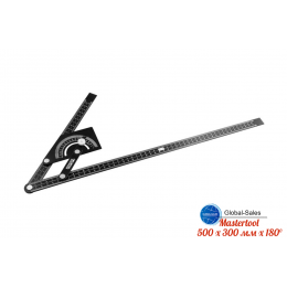 Угломер-квадрант Mastertool 500 x 300 мм x 180° (30-3530) Угломер-квадрант Mastertool 500 x 300 мм x 180° (30-3530)