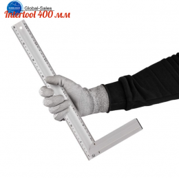 Угольник Intertool 400 мм алюминиевый (MT-2064) Угольник Intertool 400 мм алюминиевый (MT-2064)