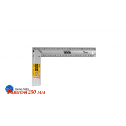 Угольник Mastertool 250 мм алюминиевый (30-2250) Угольник Mastertool 250 мм алюминиевый (30-2250)