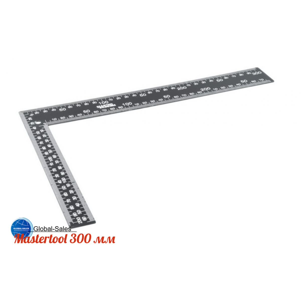 Угольник Mastertool 300 x 200 мм (30-3300) Угольник Mastertool 300 x 200 мм (30-3300)