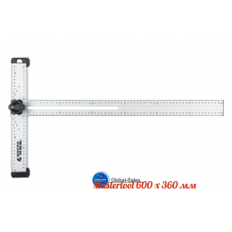Угольник для гипсокартона Mastertool 600 x 360 мм (30-3511) Угольник для гипсокартона Mastertool 600 x 360 мм (30-3511)