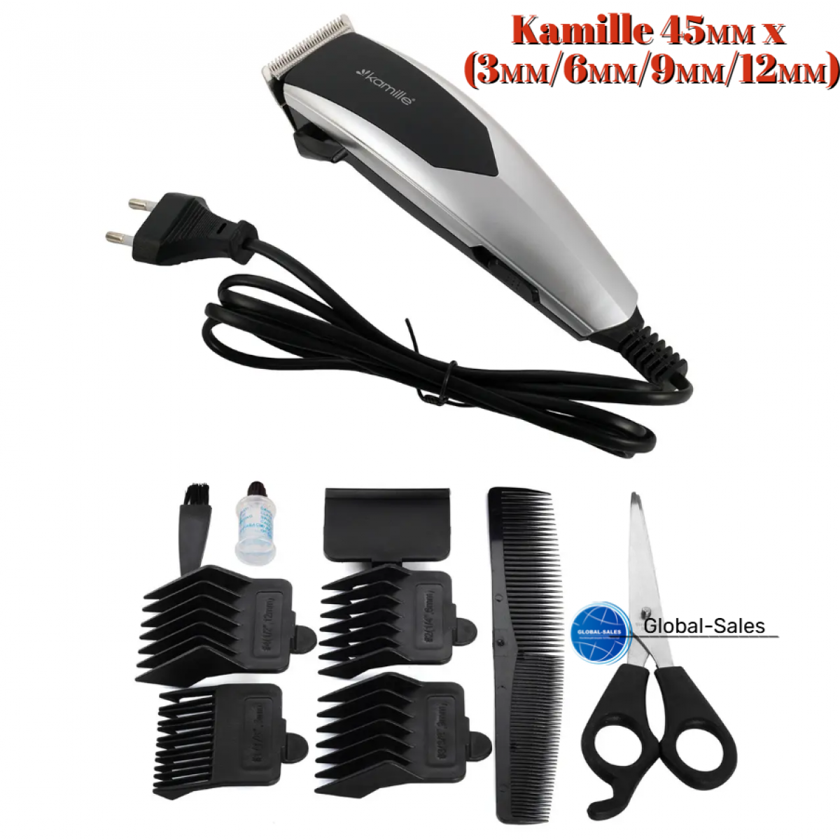 Машинка для стрижки Kamille 45мм x 9ед (6803)