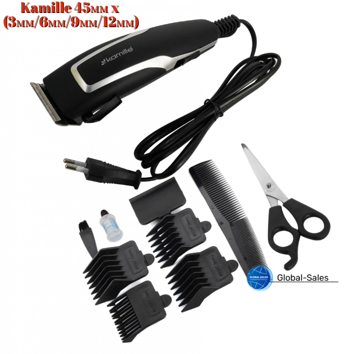 Машинка для стрижки Kamille 45мм x 9ед (6804)