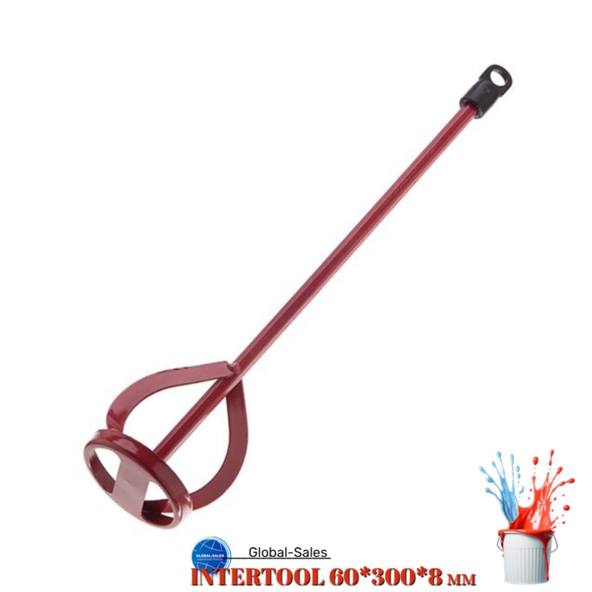 Миксер для красок Intertool 60 х 300 мм (HT-4000)