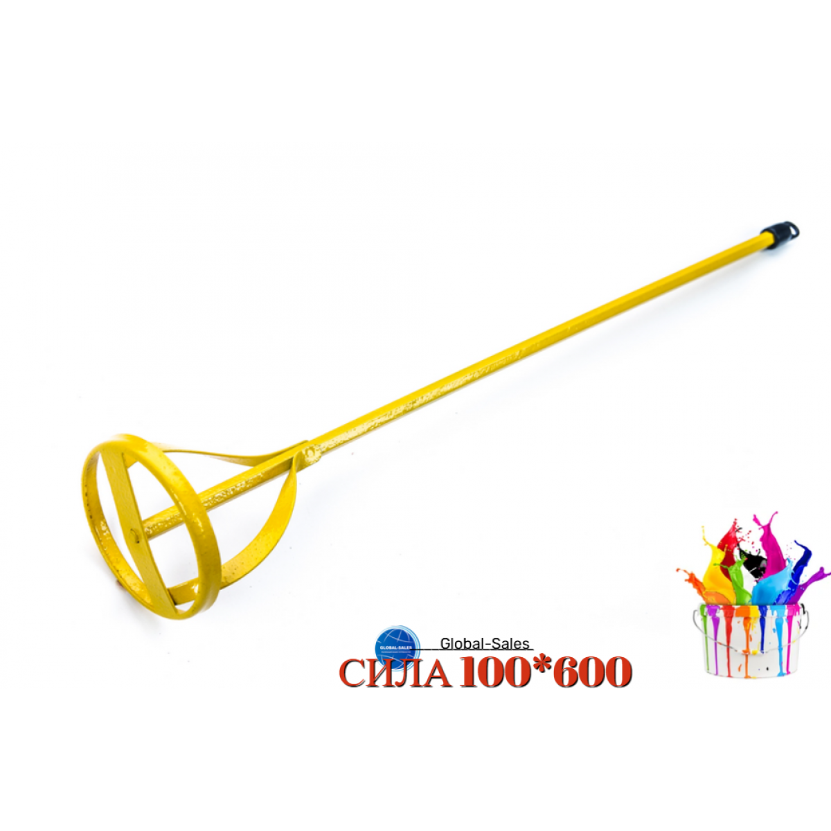 Миксер для красок Сила 100 х 600 мм (470203) Миксер для красок Сила 100 х 600 мм (470203)