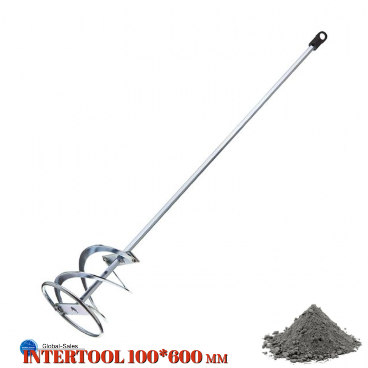 Миксер для сухих смесей Intertool 100 х 600 мм (HT-4004) Миксер для сухих смесей Intertool 100 х 600 мм (HT-4004)