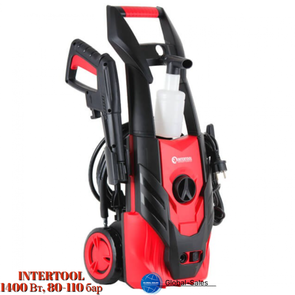Мойка высокого давления Intertool 5.5 л/мин x 80-110 бар (DT-1503) Мойка высокого давления Intertool 5.5 л/мин x 80-110 бар (DT-1503)