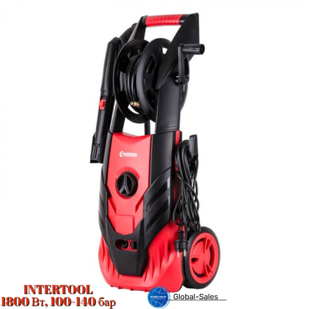 Мойка высокого давления Intertool 6.4 л/мин x 100-130 бар (DT-1504) Мойка высокого давления Intertool 6.4 л/мин x 100-130 бар (DT-1504)