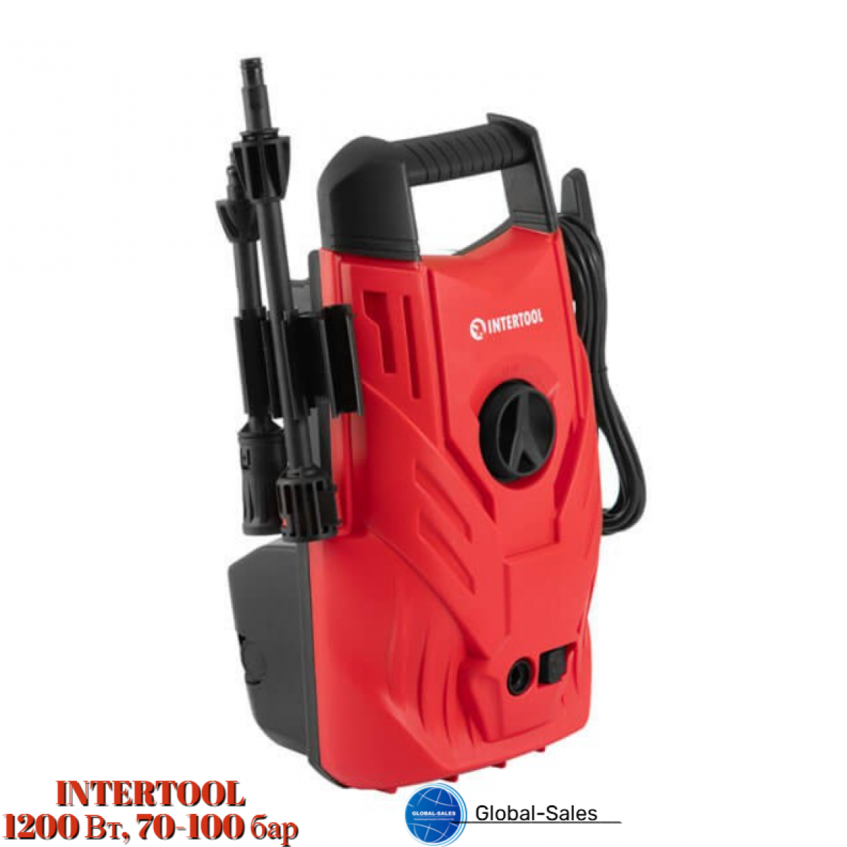 Мойка высокого давления Intertool 6.5 л/мин x 70-100 бар (DT-1502) Мойка высокого давления Intertool 6.5 л/мин x 70-100 бар (DT-1502)
