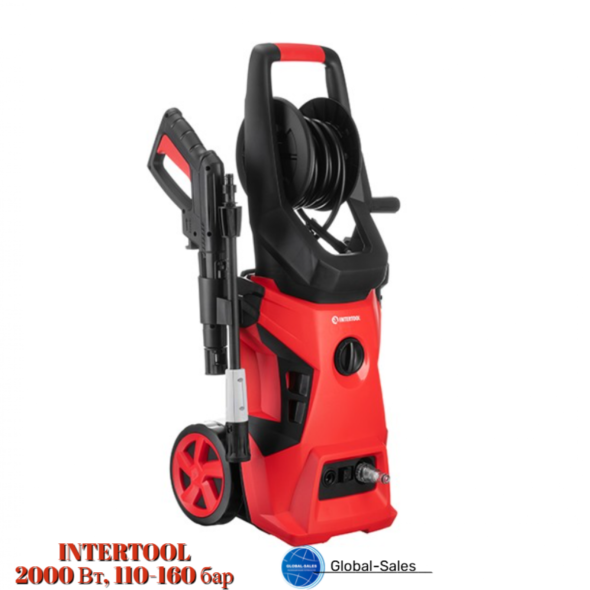 Мойка высокого давления Intertool 7.5 л/мин x 110-160 бар (DT-1517) Мойка высокого давления Intertool 7.5 л/мин x 110-160 бар (DT-1517)