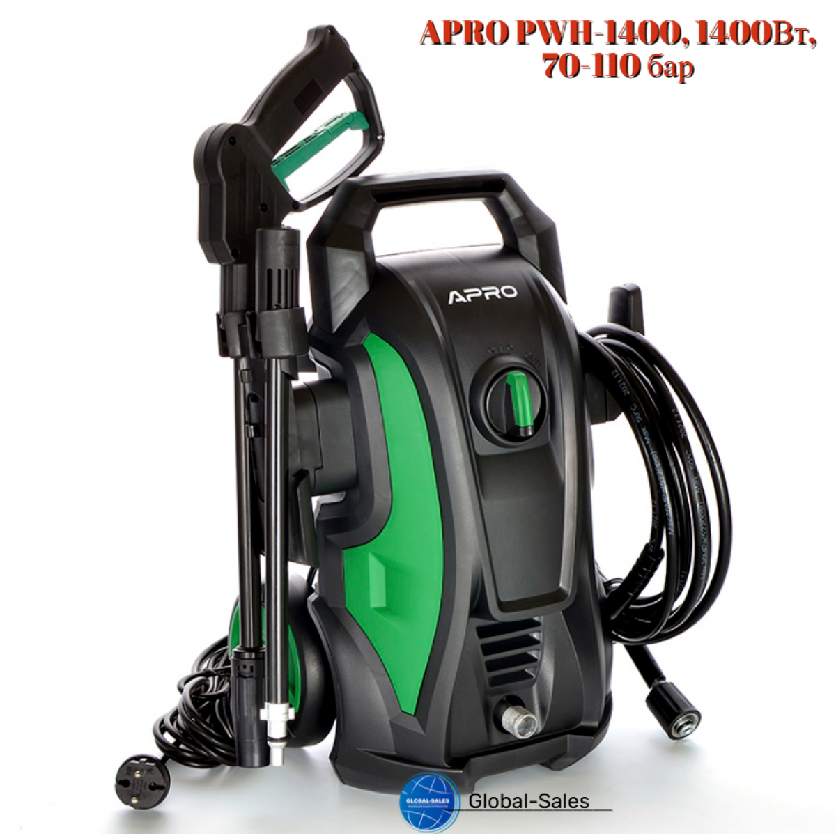 Мойка высокого давления Apro PWH-1400 x 110 бар (894700)