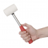 Киянка Intertool 450 г х 65 мм белая ручка металл (HT-0227) Киянка Intertool 450 г х 65 мм белая ручка металл (HT-0227)