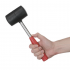 Киянка Intertool 680 г х 80 мм черная ручка металл (HT-0232) Киянка Intertool 680 г х 80 мм черная ручка металл (HT-0232)