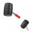 Киянка Intertool 900 г х 90 мм черная ручка металл (HT-0233) Киянка Intertool 900 г х 90 мм черная ручка металл (HT-0233)