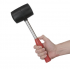 Киянка Intertool 900 г х 90 мм черная ручка металл (HT-0233) Киянка Intertool 900 г х 90 мм черная ручка металл (HT-0233)
