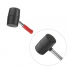 Киянка Intertool 450 г х 65 мм черная ручка металл (HT-0231) Киянка Intertool 450 г х 65 мм черная ручка металл (HT-0231)